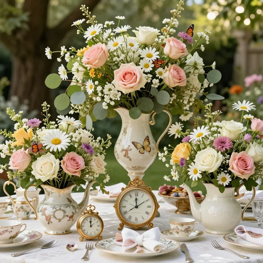 Floral Arrangements with a Whimsical Twist