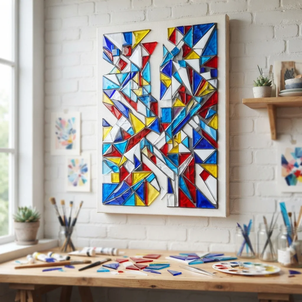 Geometric Mosaic Art