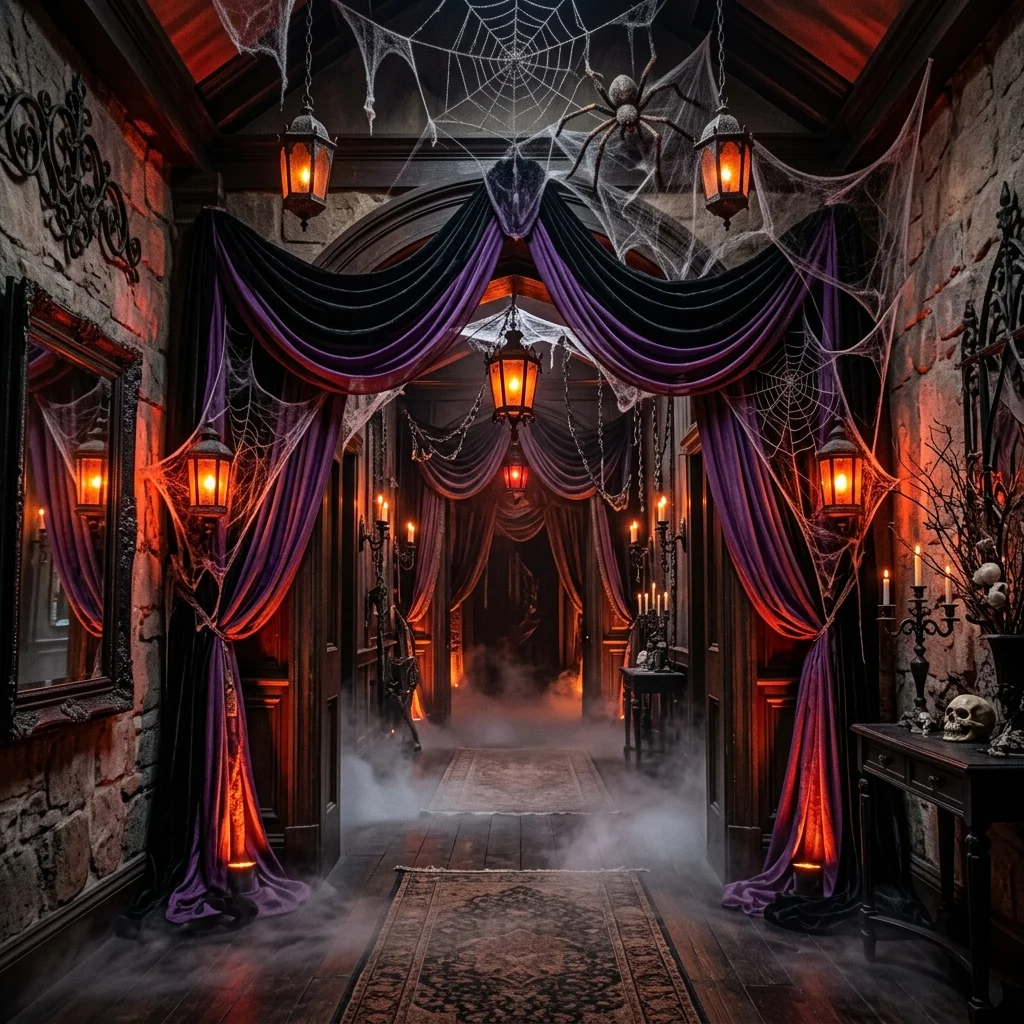 Create a Haunted Mansion Entrance 