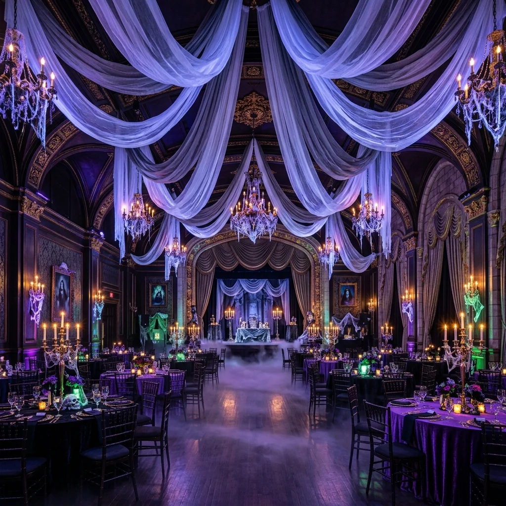  Hanging Ghostly Drapes 