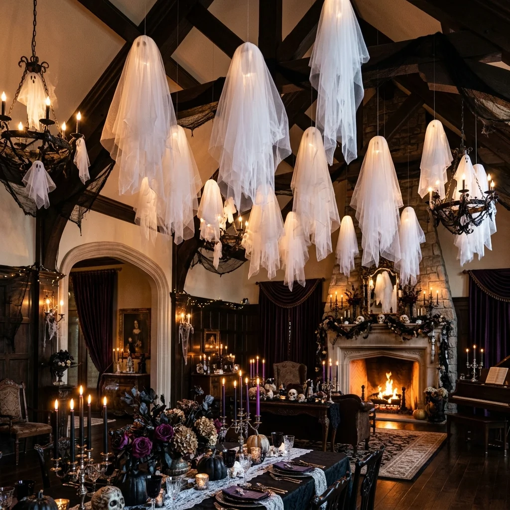  Hanging Ghostly Decorations 
