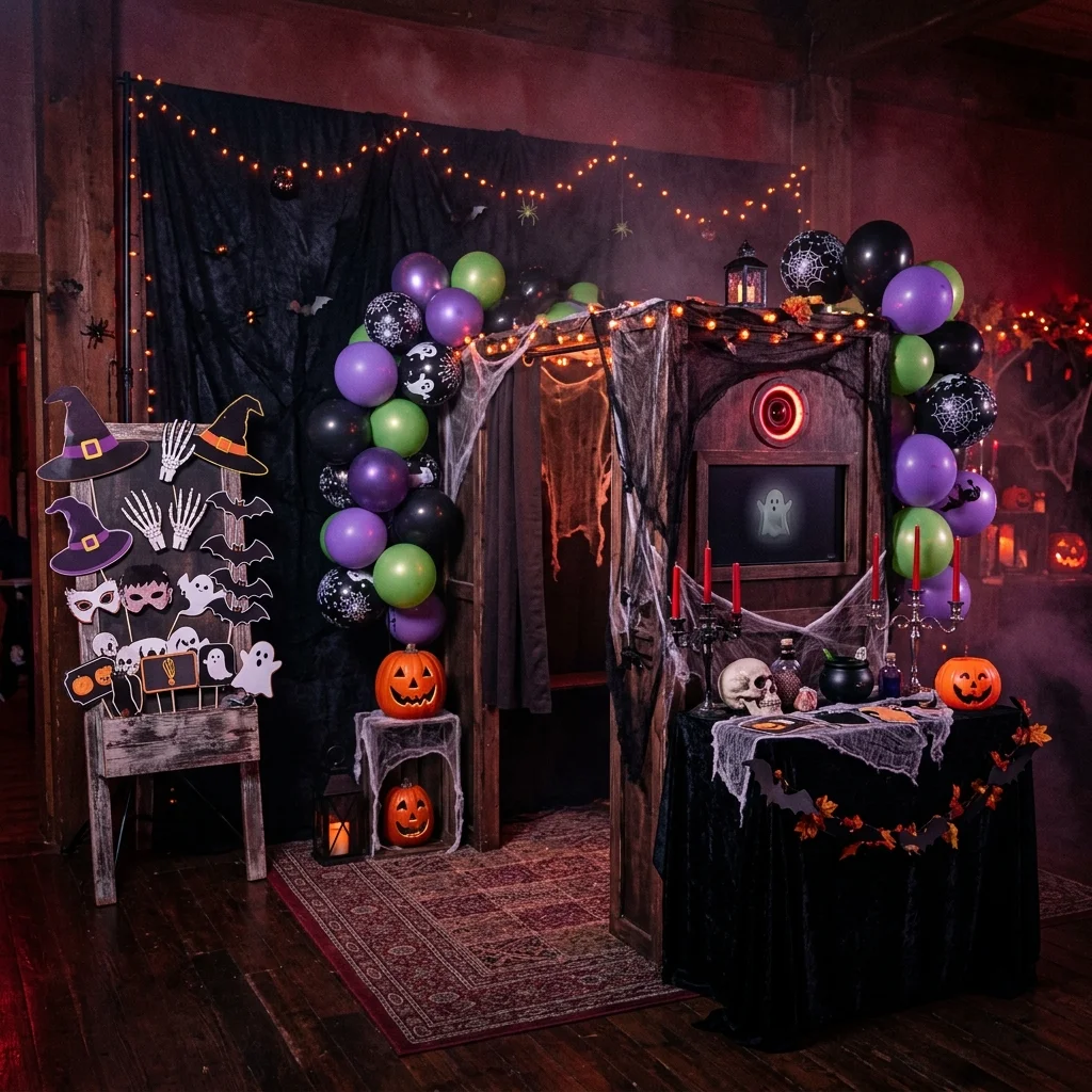 Create a Haunted Photo Booth 