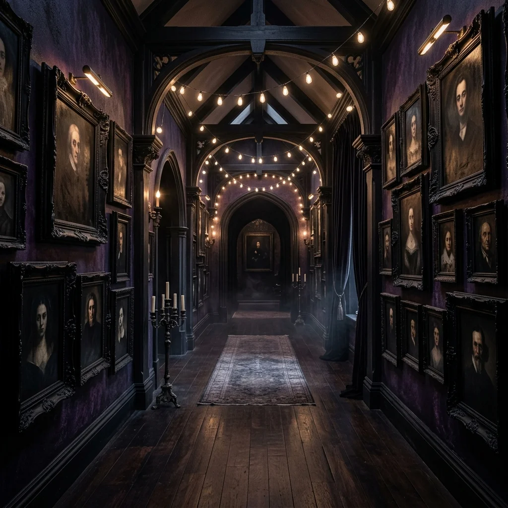 Creating a Haunted Gallery with Portraits 