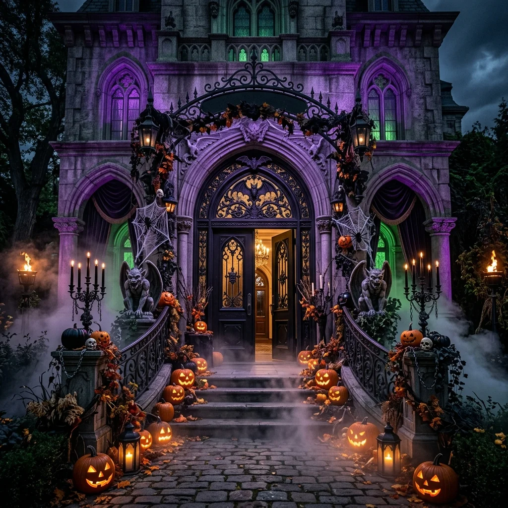 Haunted Mansion Entrance 