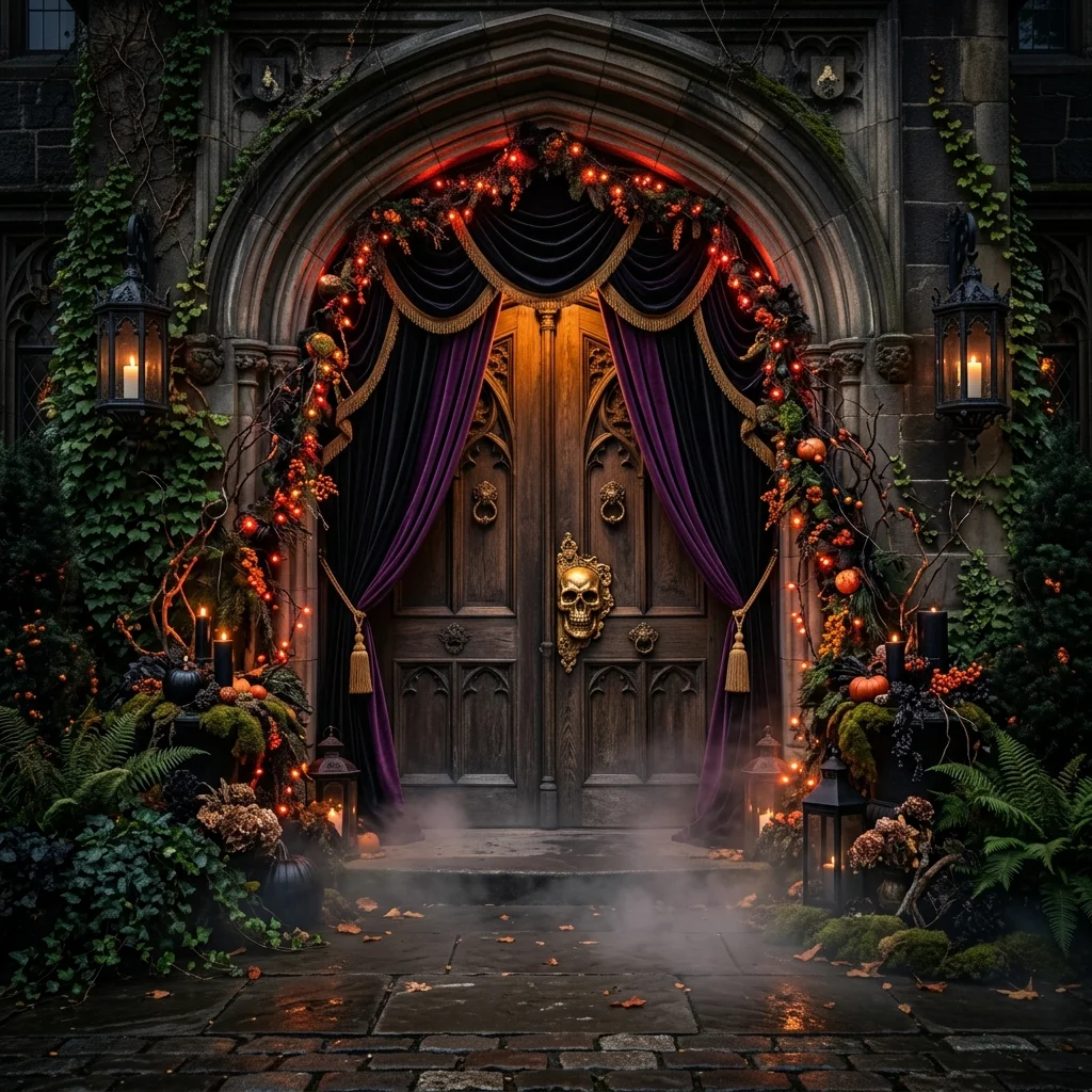 Create a Haunted Mansion Entrance 