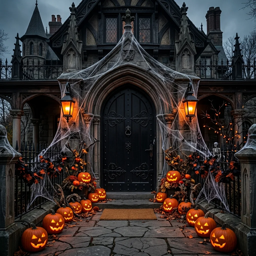 Creating a Haunted Mansion Entrance 