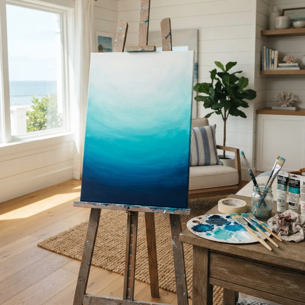 Ombre Canvas Art Painting