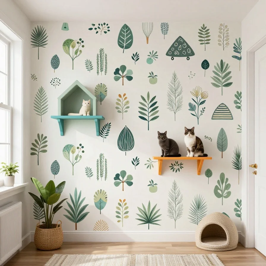 Peel-and-Stick Removable Wallpaper
