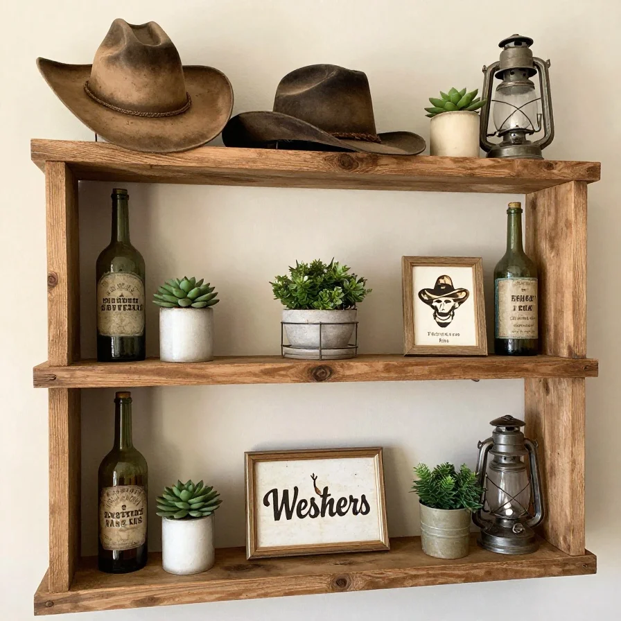 Reclaimed Wood Shelves