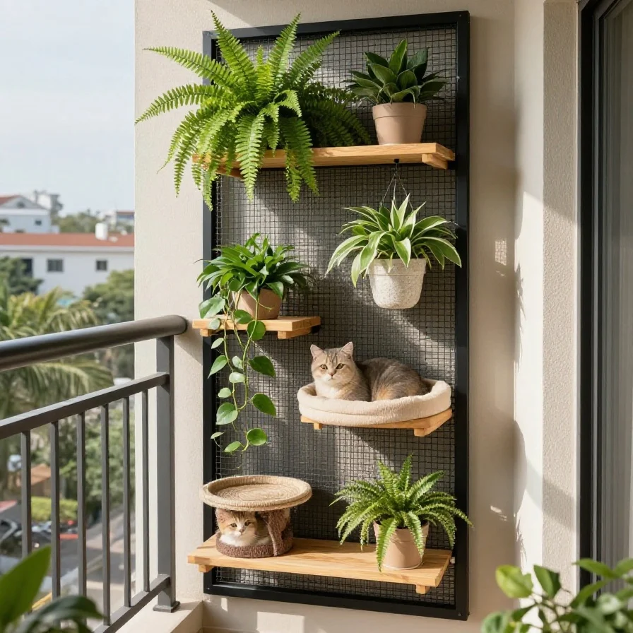 Vertical Garden Cat Tower
