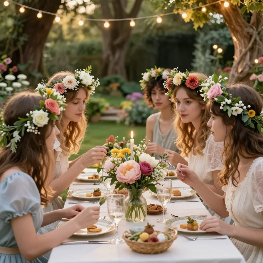 Whimsical Floral Crowns 