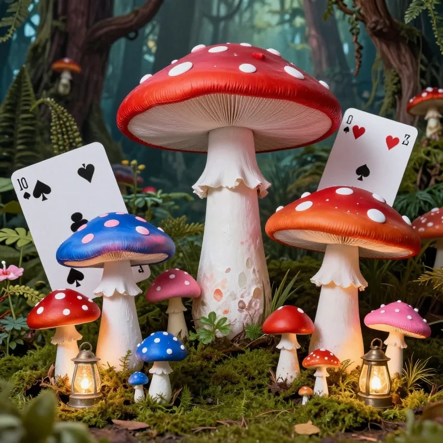 Whimsical Mushroom Decorations