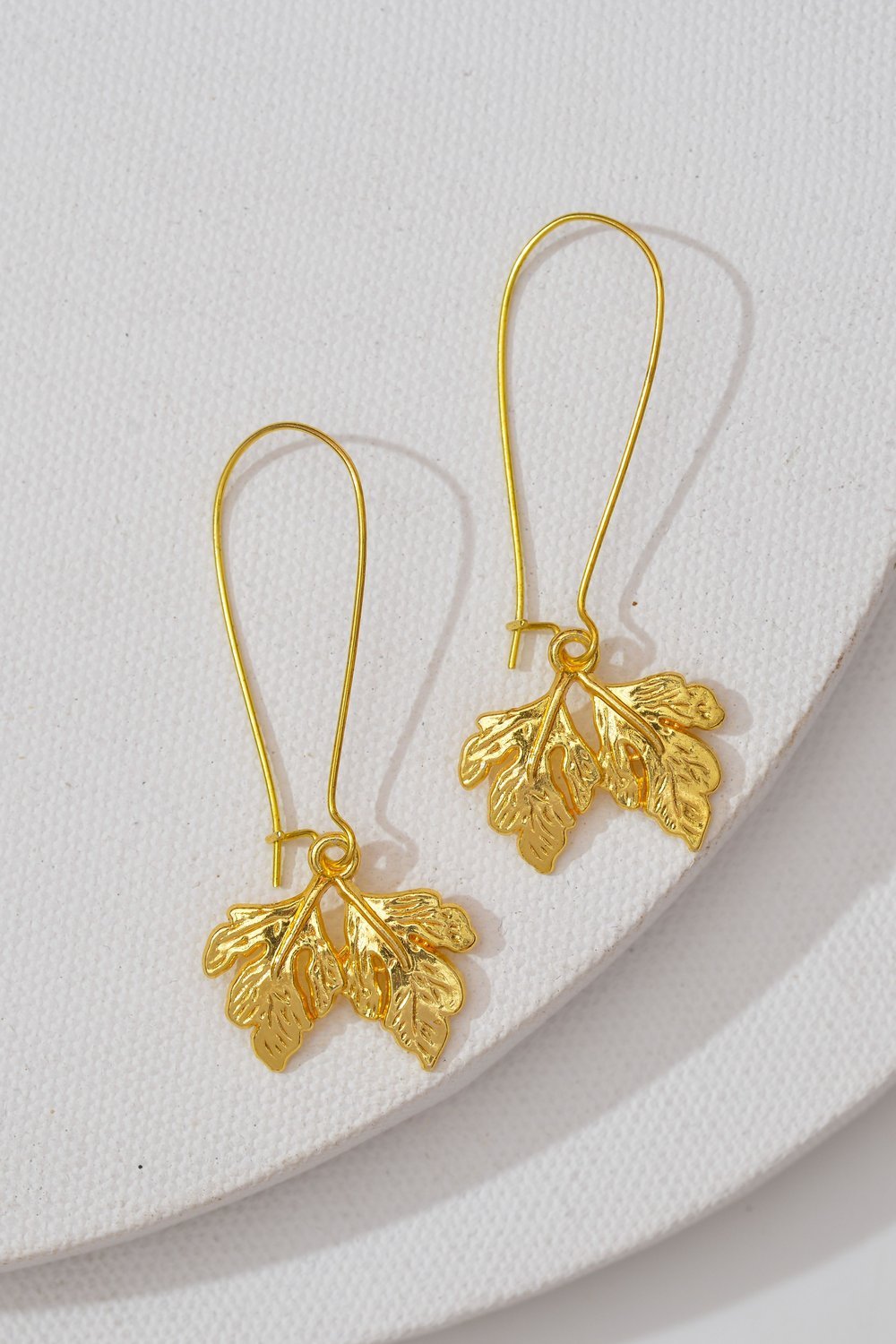 Adding Gold Leaf, Mica Powder, and Metallic Finishes Like a Pro - clay earrings diy