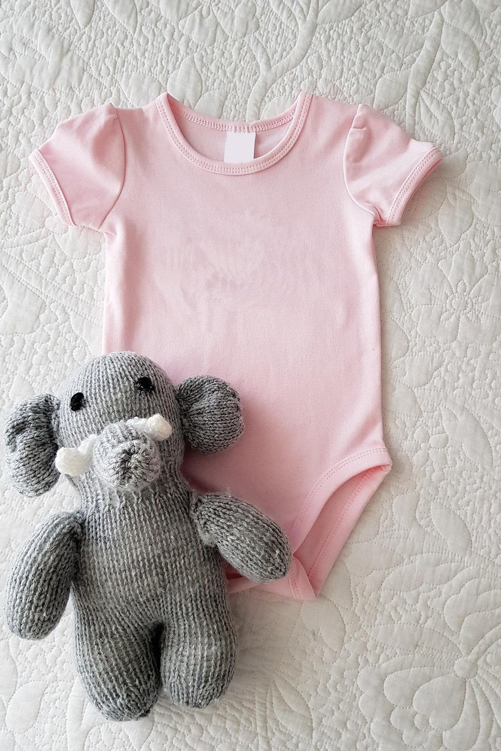11. Personalised Onesie Set with Iron-On Designs - diy baby shower gifts