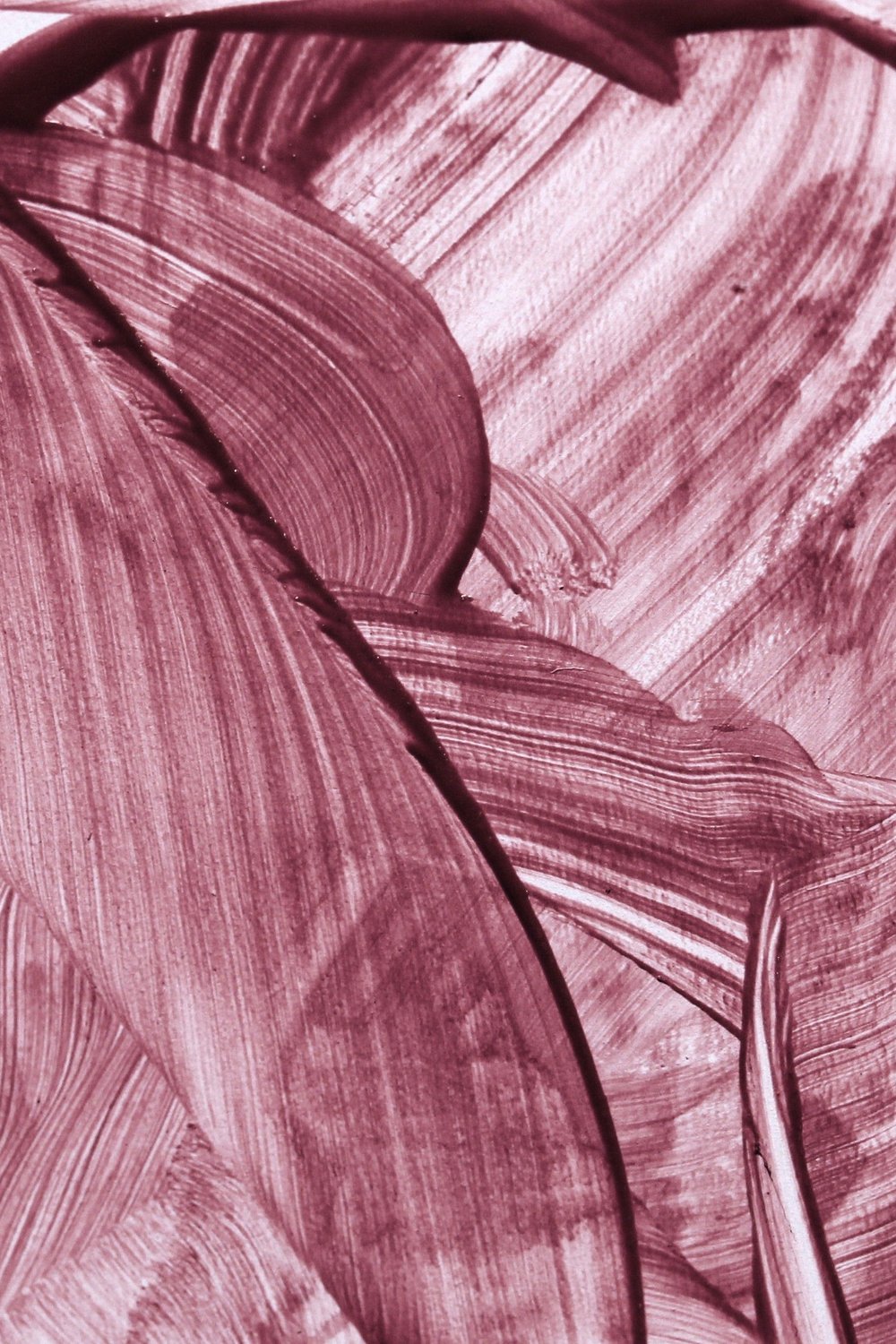Botanical Leaf Print Canvas Painting - diy canvas art painting