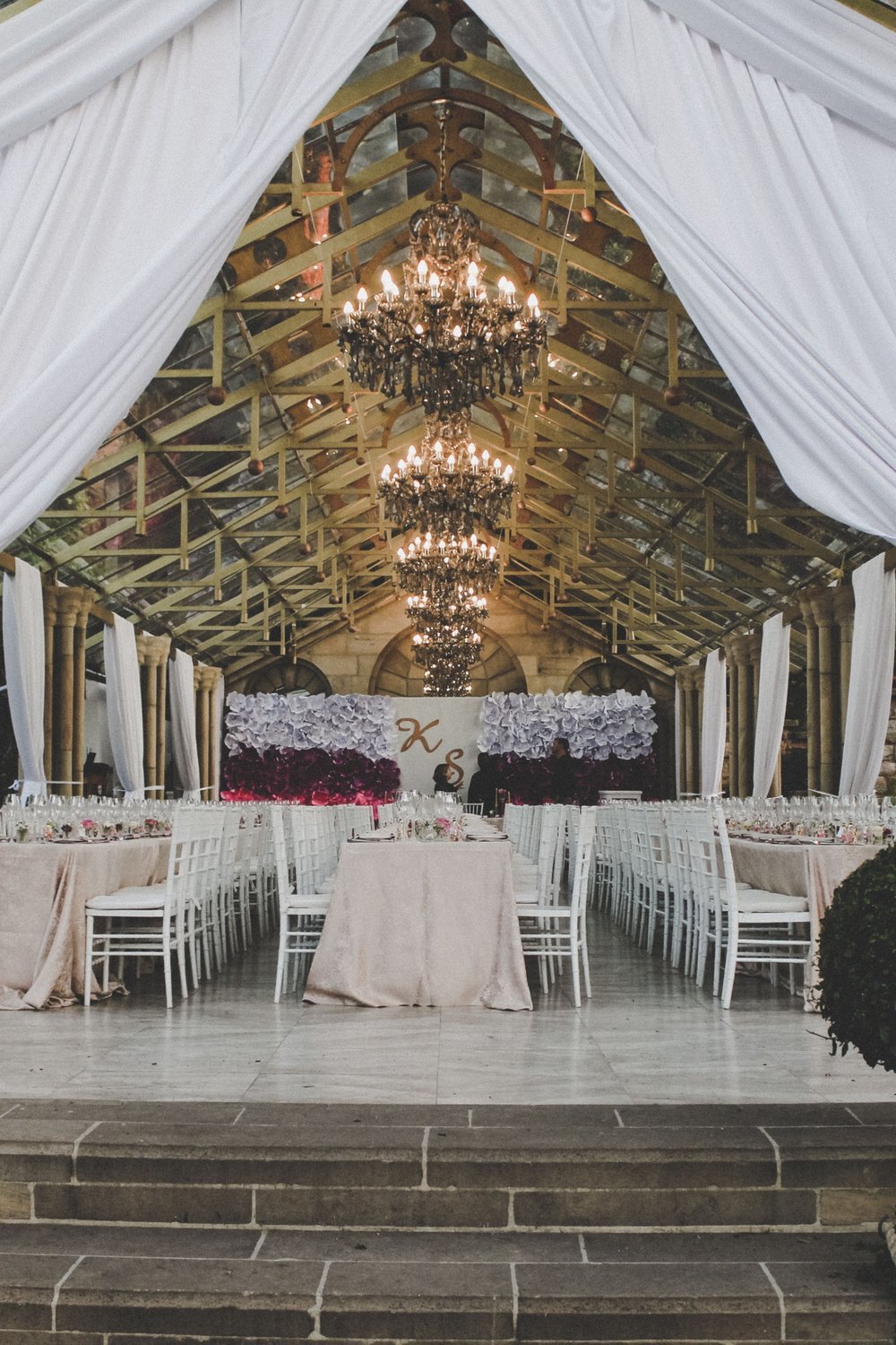 10. Creepy Cloth and Cheesecloth Draping Throughout the Venue - halloween party decorationst