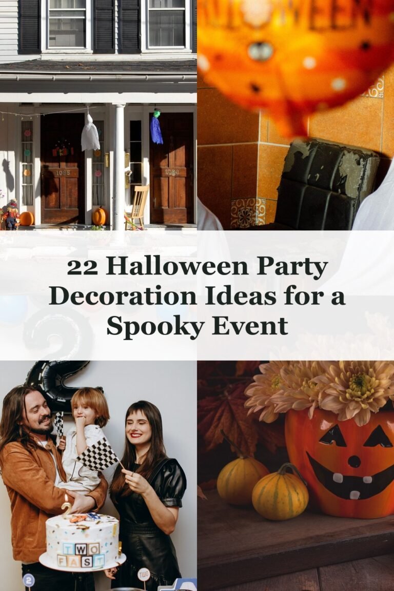22 Halloween Party Decoration Ideas for a Spooky Event - halloween party decorationst