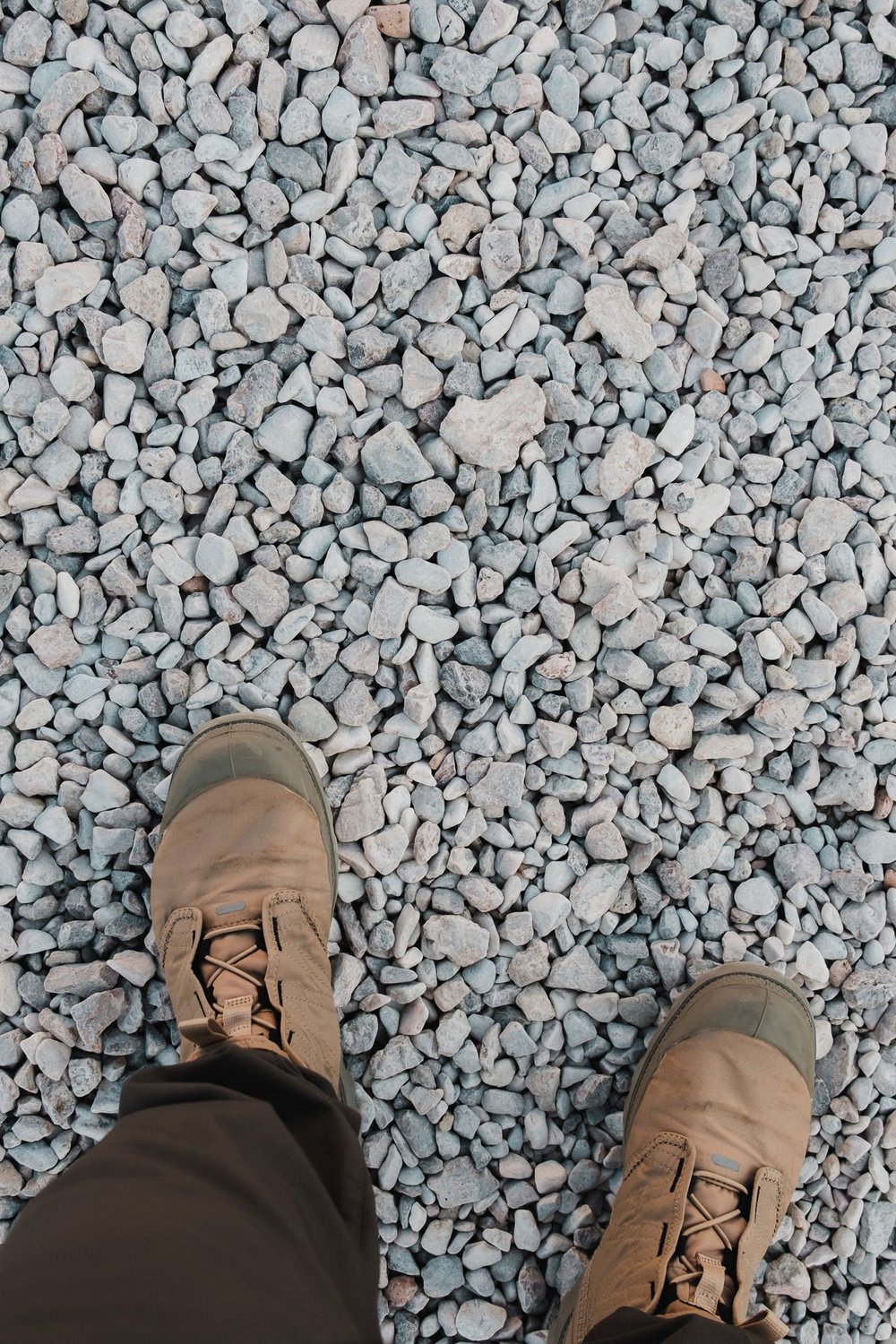 8. Pea Gravel and Stepping Stone Fairy Pathway - outdoor fairy garden diy