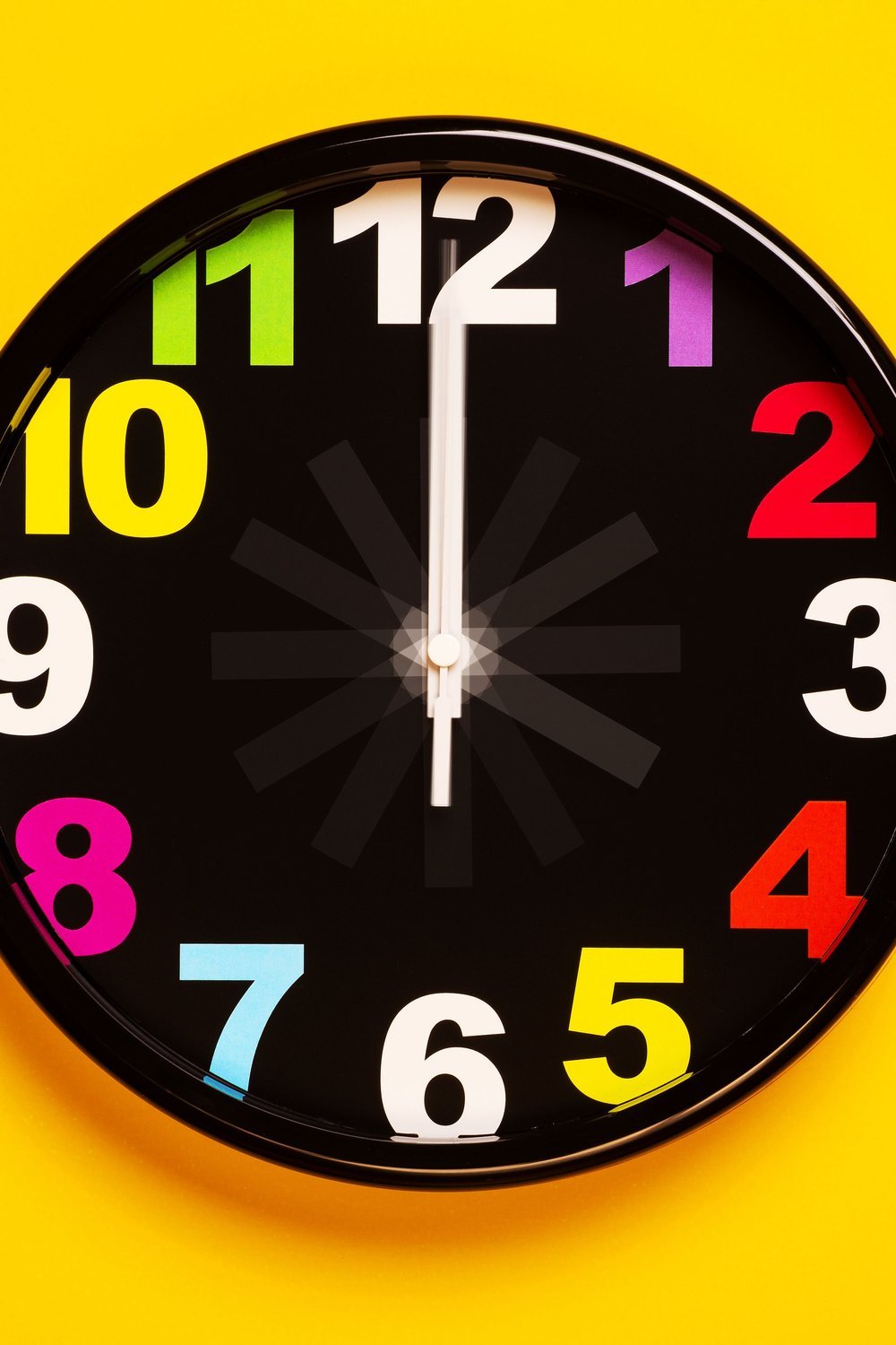 10. Simple Paper Plate Clock for Teaching Time - paper plate crafts for kids