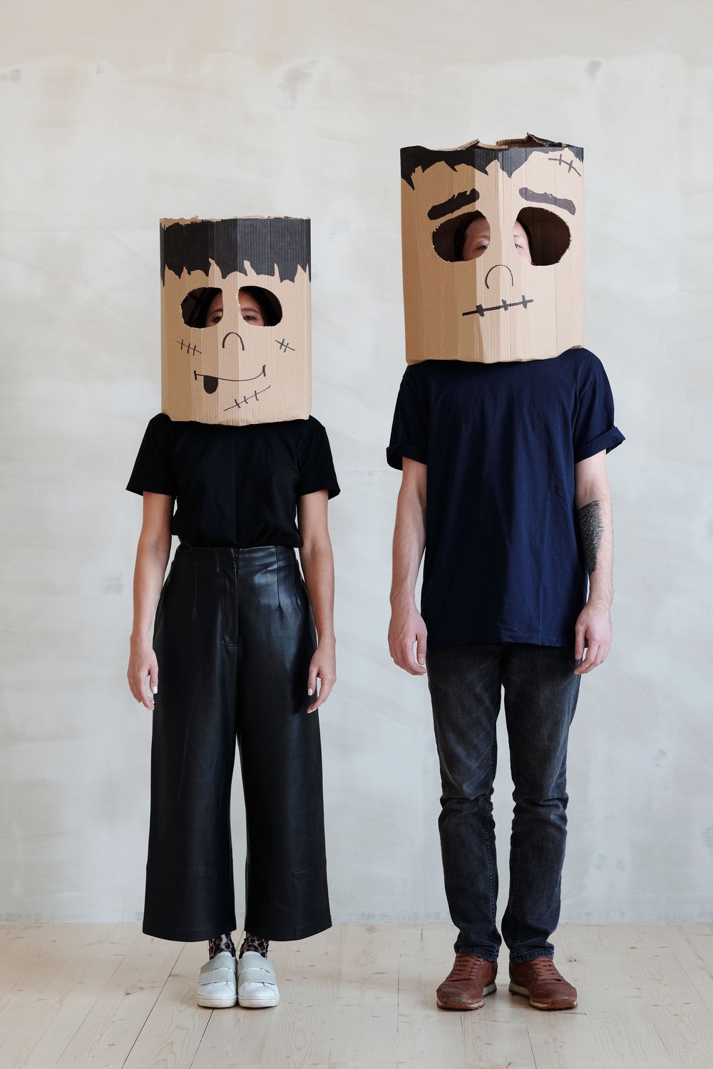 18. Paper Plate Monster Masks for Imaginative Play - paper plate crafts for kids