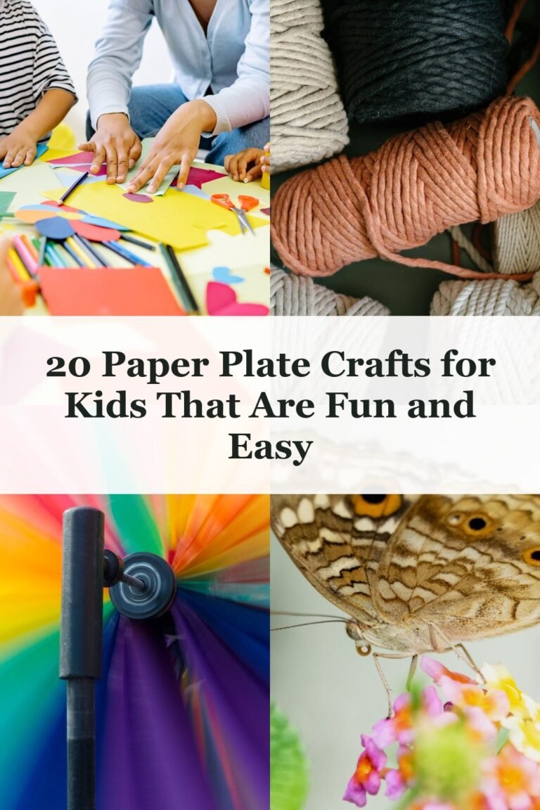 20 Paper Plate Crafts for Kids That Are Fun and Easy - paper plate crafts for kids