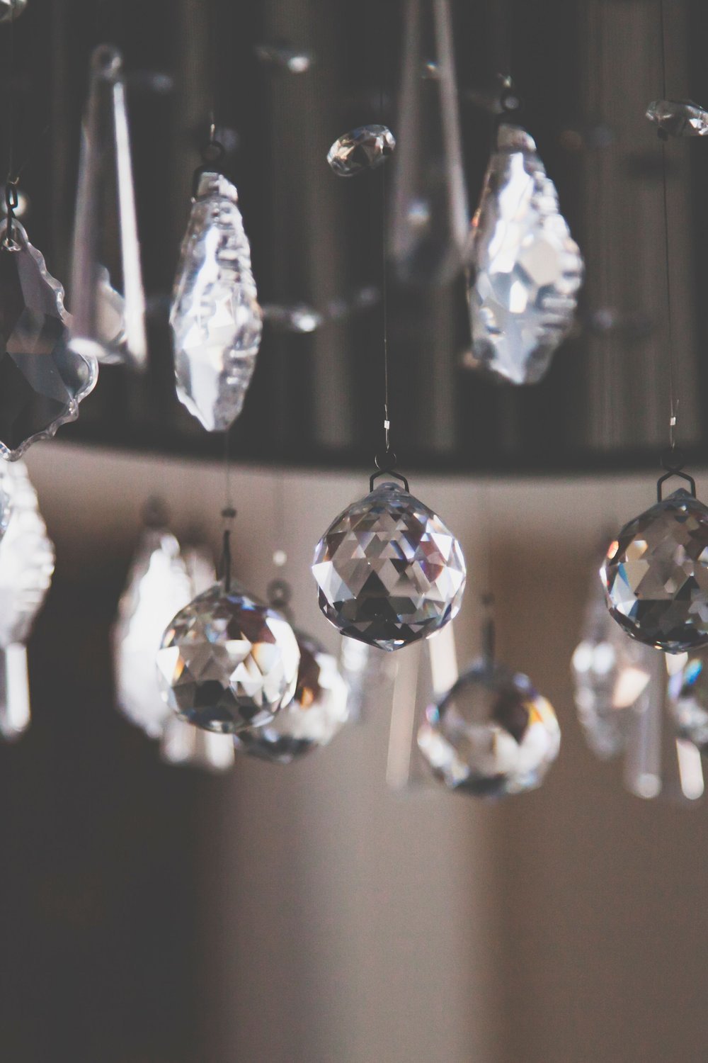 DIY Suncatcher Mobile with Multiple Hanging Tiers - suncatcher diy