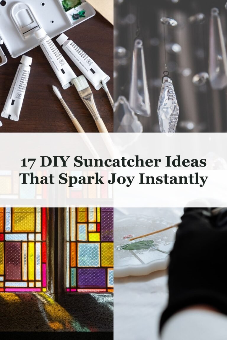 17 DIY Suncatcher Ideas That Spark Joy Instantly - suncatcher diy