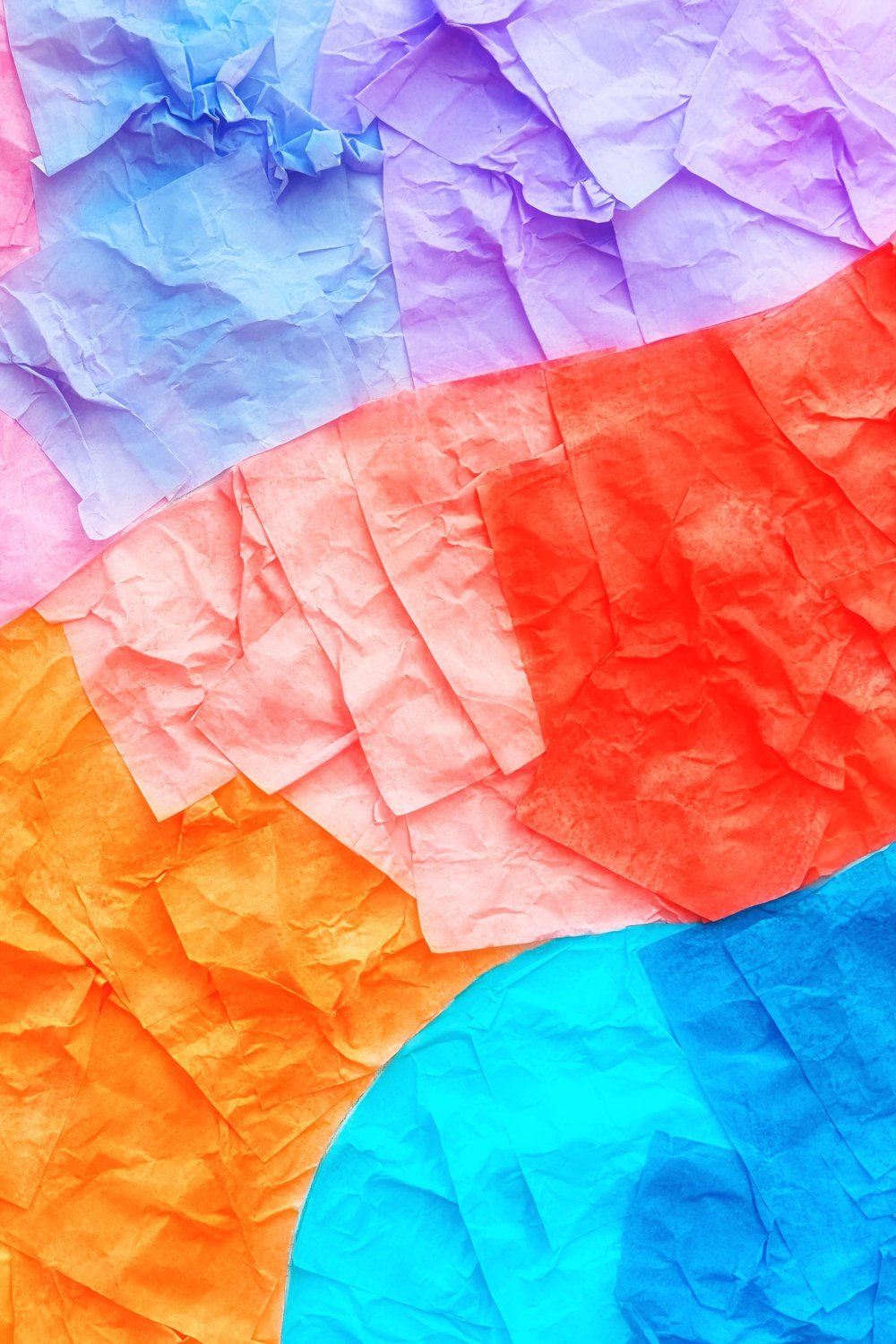 Kids Suncatcher DIY: Contact Paper and Tissue Paper Rainbow - suncatcher diy