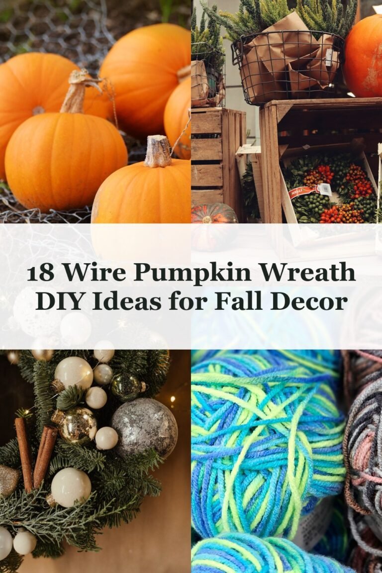 18 Wire Pumpkin Wreath DIY Ideas for Fall Decor - wire pumpkin wreath diy