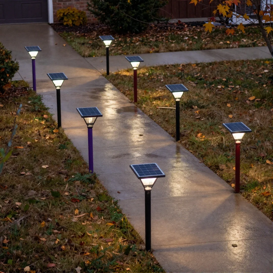 Solar Path Lights - 19 spooky halloween outdoor ideas to transform your yard