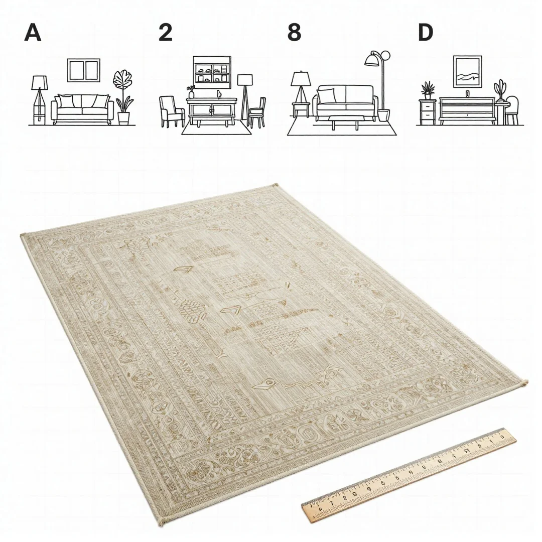 Area Rug Layout - 20 living room ideas a step by step drawing guide