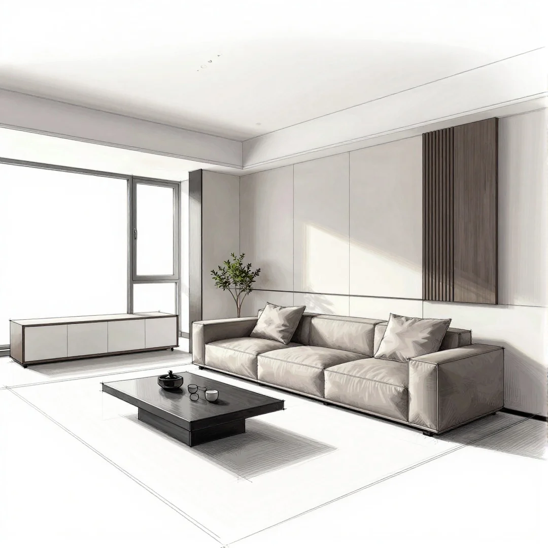 Draw Modern Living Room - 20 living room ideas a step by step drawing guide