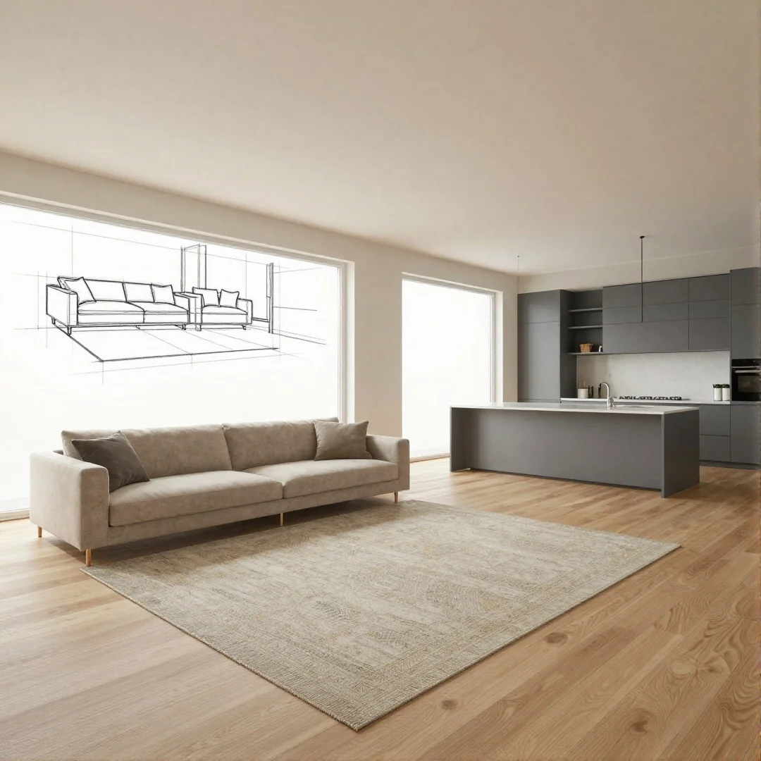 Open Plan Living - 20 living room ideas a step by step drawing guide
