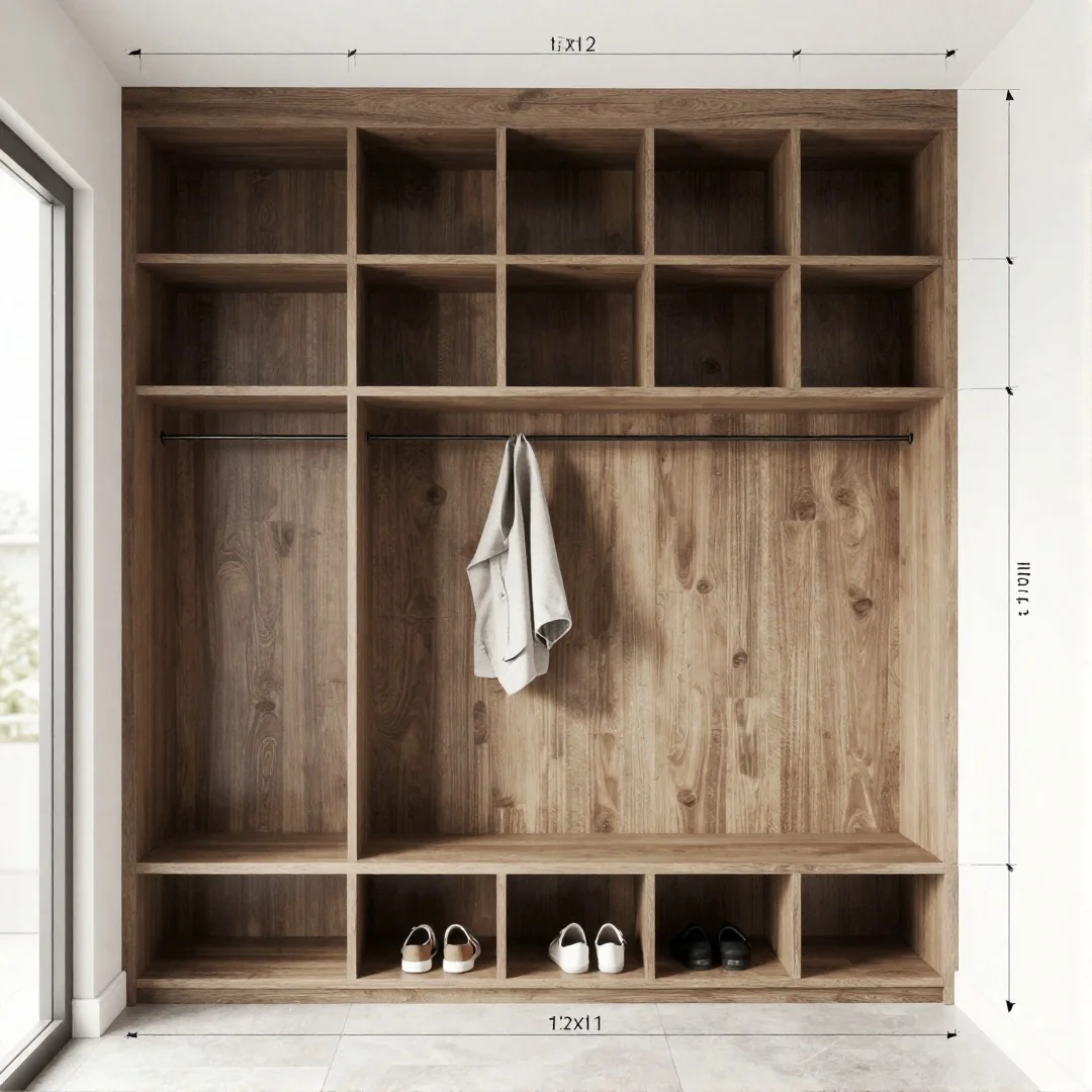 Modern Mudroom Plan - 20 modern entryway drawing ideas