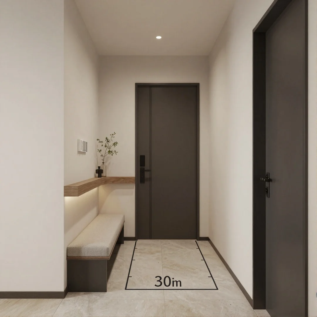 Small Modern Entryway - 20 modern entryway drawing ideas