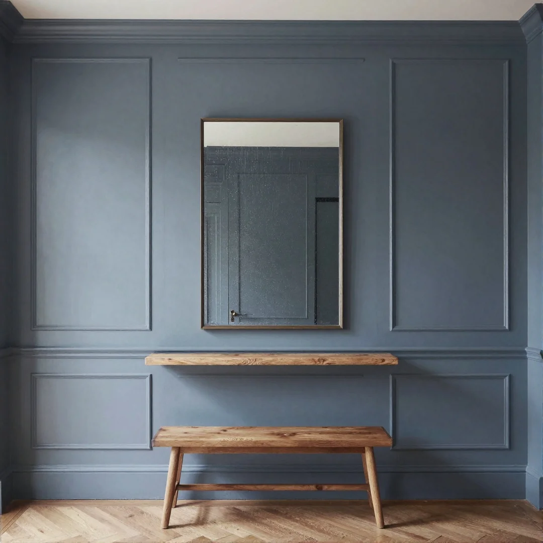 Wainscoting Accent Wall - 20 modern entryway drawing ideas