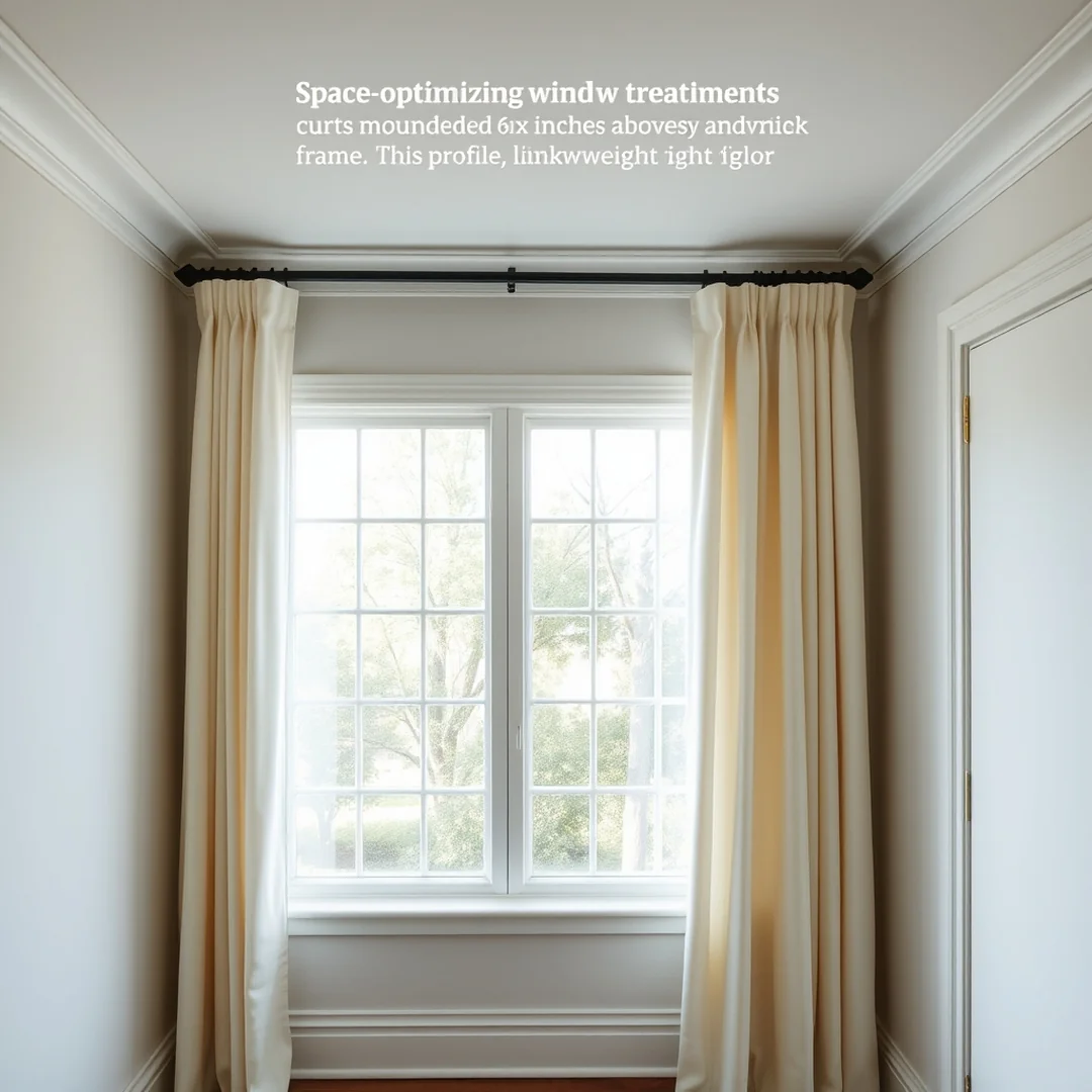 Space-Optimizing Window Treatments - 21 bedroom ideas for small rooms drawing and design tips