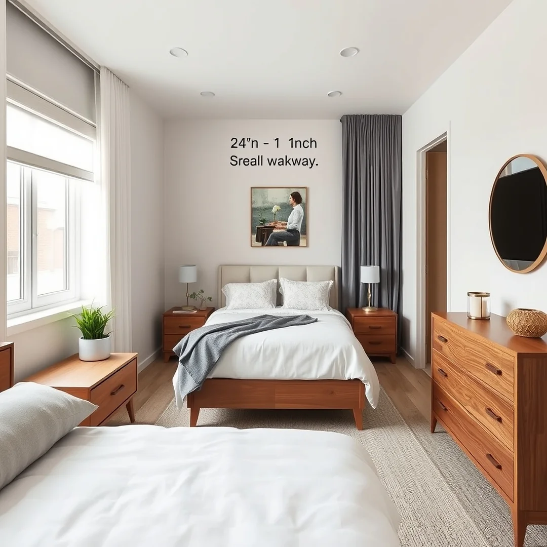 Smart Bedroom Layouts - 21 bedroom ideas for small rooms drawing and design tips