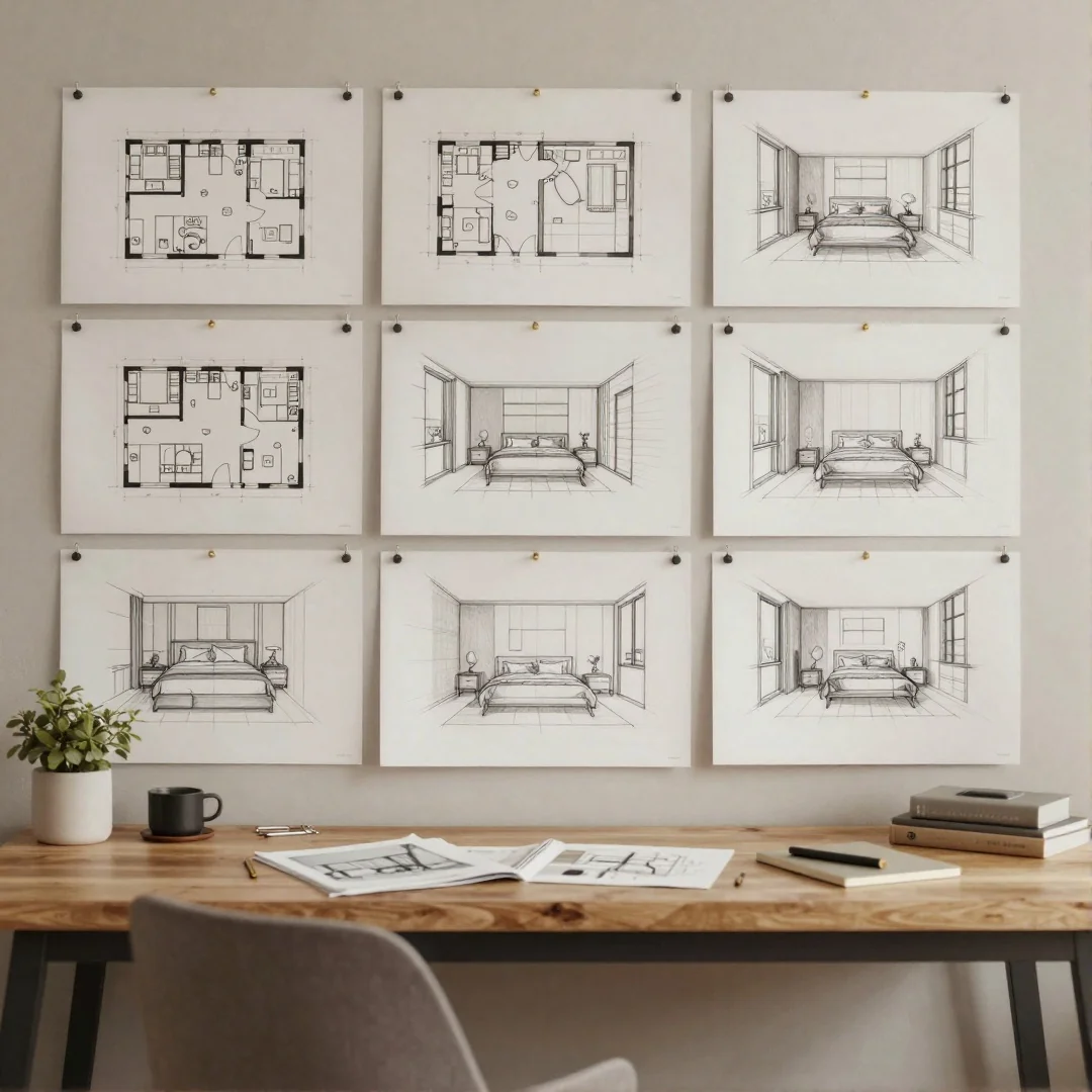 Step by Step Drawing - 22 bedroom designs a step by step guide to drawing stylish spaces