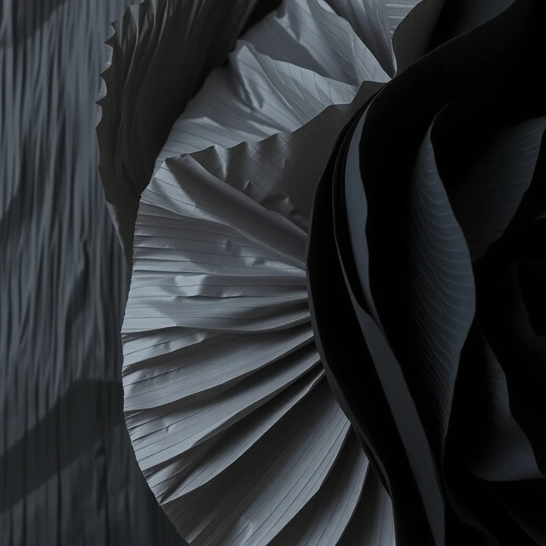 Black Crepe Paper - 22 office halloween decorations that will transform your workplace