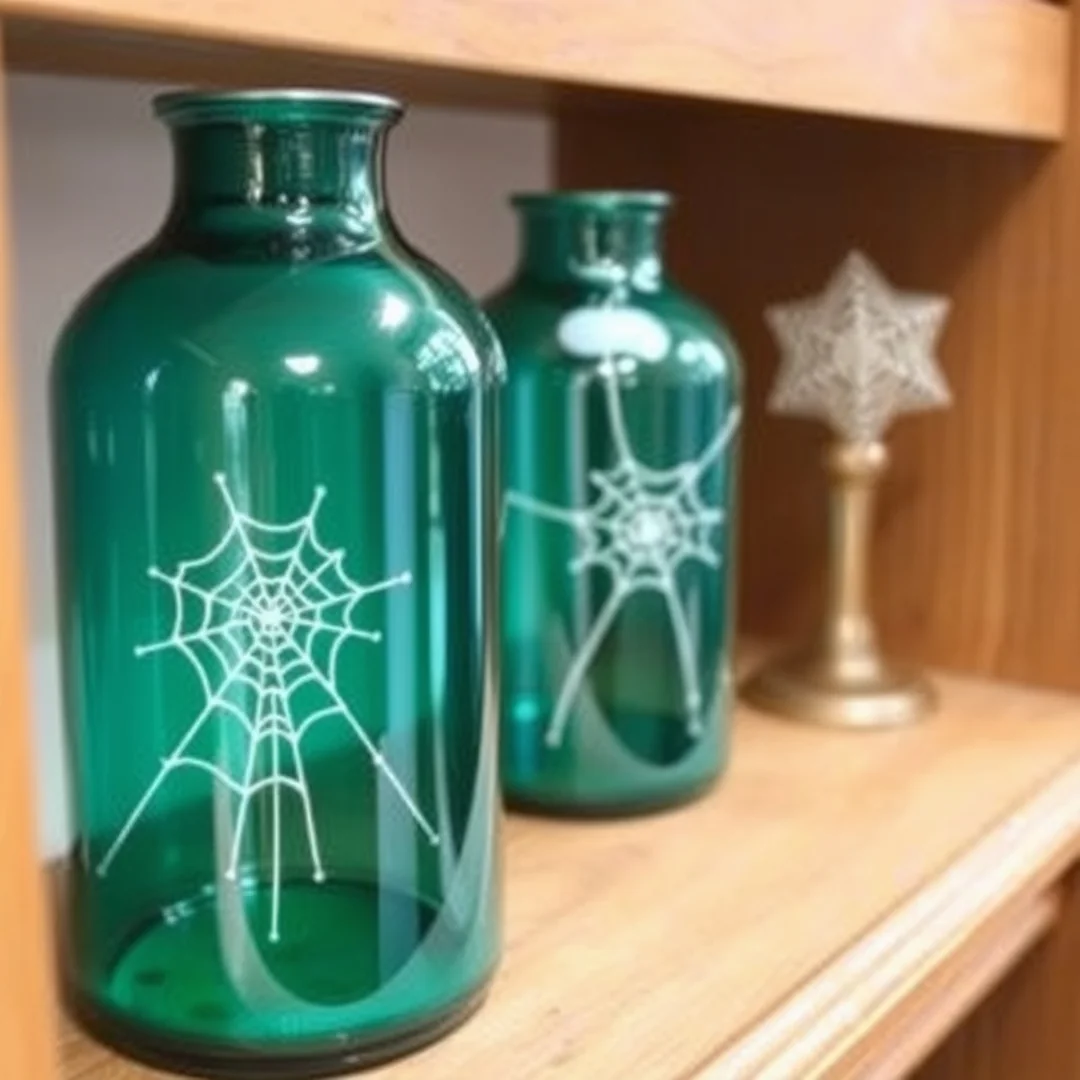 Faux Cobweb Accents - 22 office halloween decorations that will transform your workplace