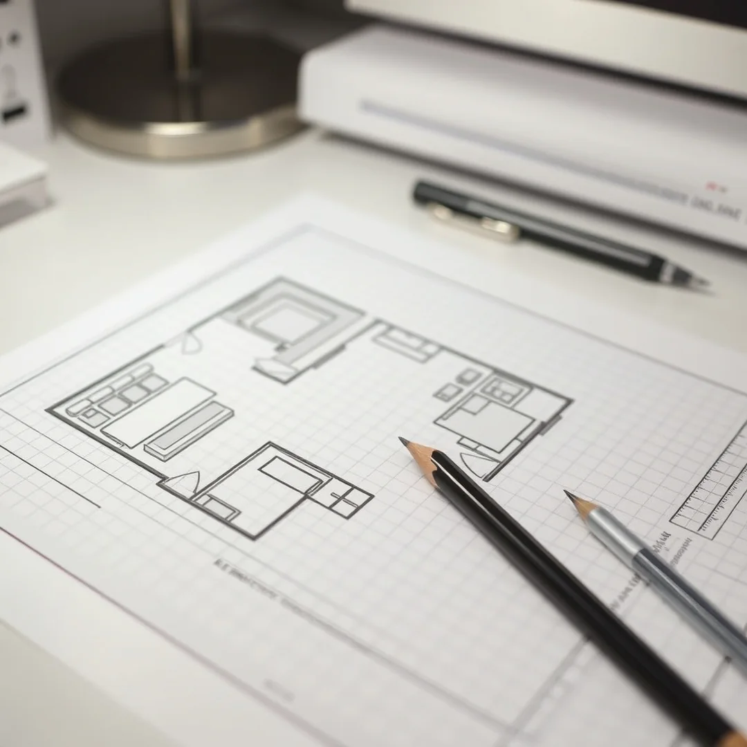 Drafting Paper Layout Basics - 23 apartment living room drawing ideas a creative guide
