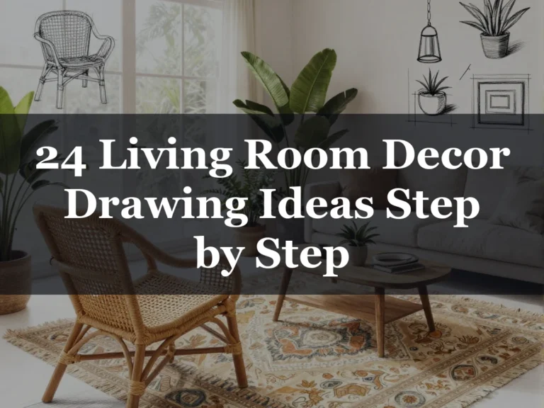24 Living Room Decor Drawing Ideas Step by Step - 24 living room decor drawing ideas a step by step guide