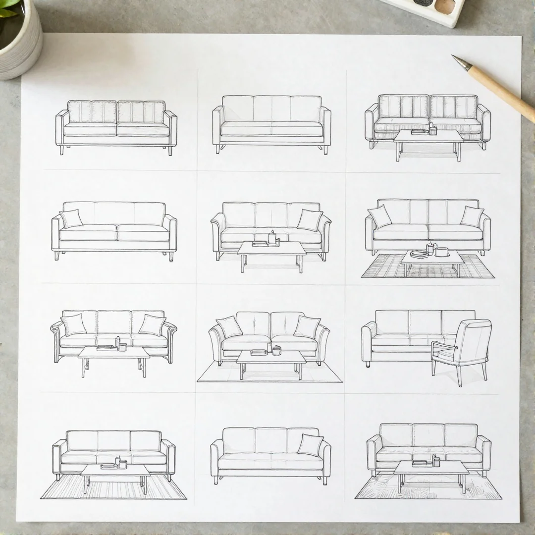 Scale Template Tutorial - 24 living room decor drawing ideas a step by step guide