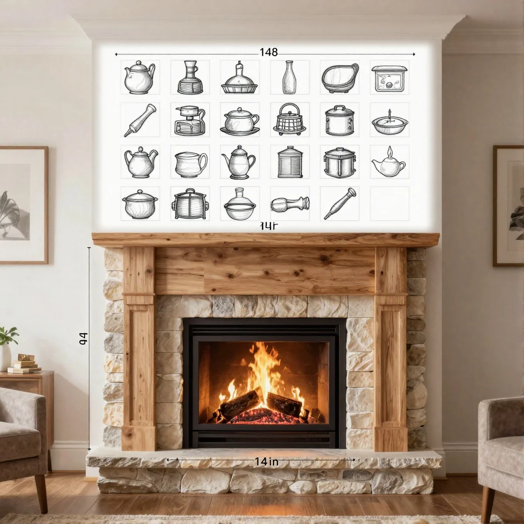 Fireplace Focal - 24 living room decor drawing ideas a step by step guide