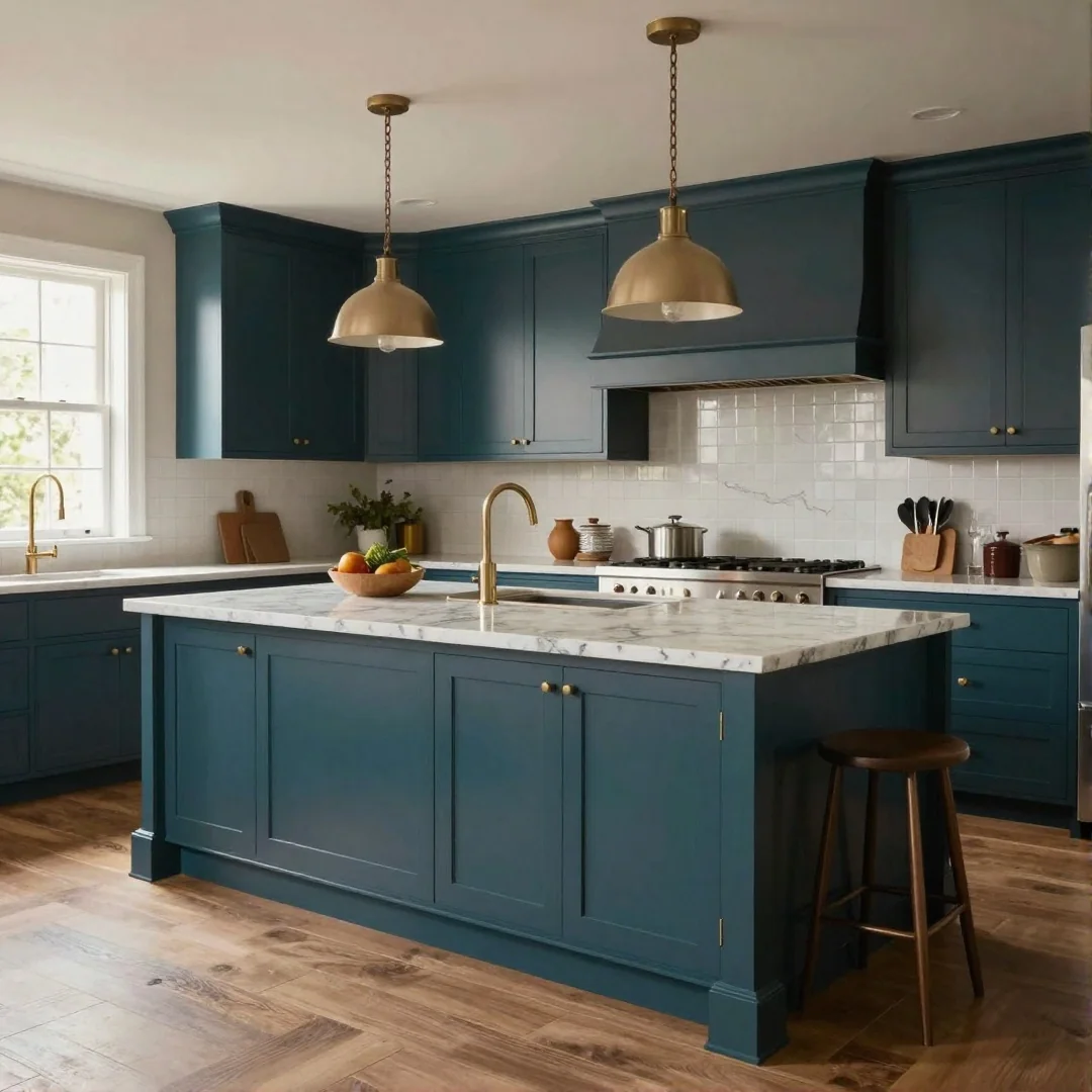 Deep Teal Kitchen - 26 kitchen colors ideas unleash your creativity with these stunning designs