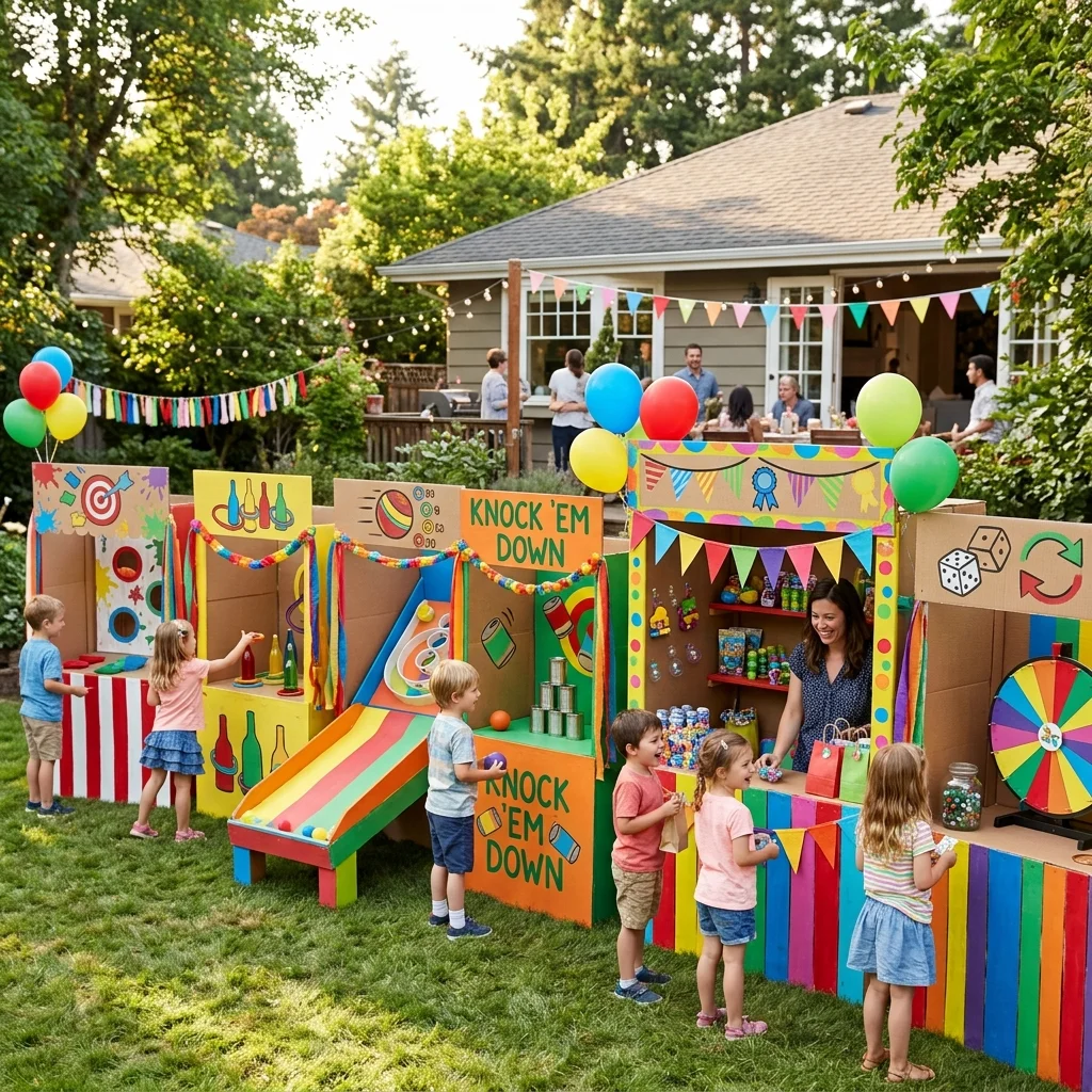 DIY Carnival Game Booths