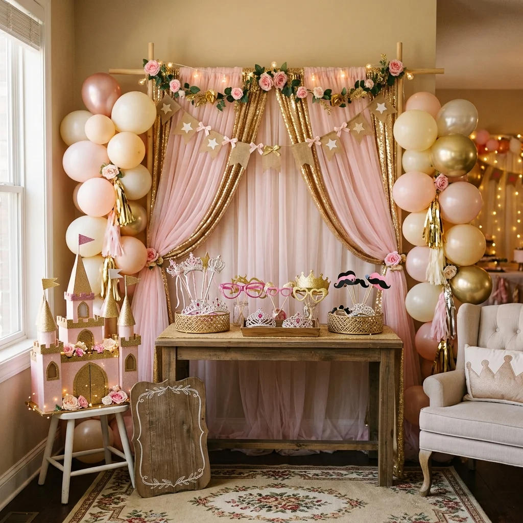 DIY Photo Booth Backdrop 