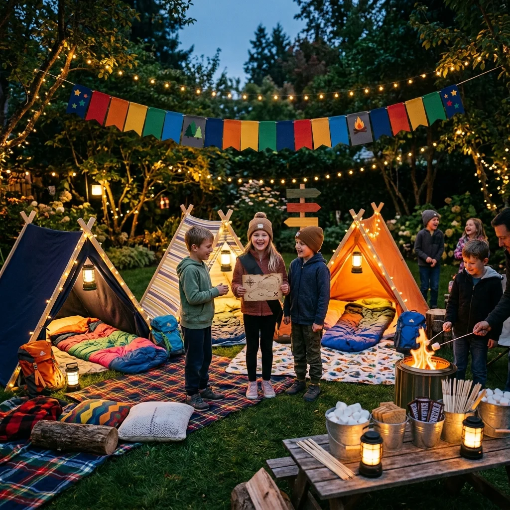Host a Backyard Camping Adventure 