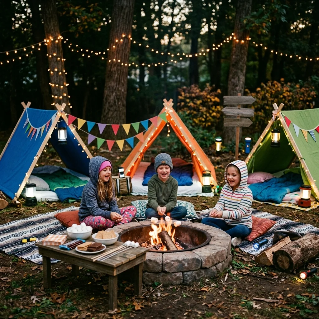 Host a Backyard Camping Adventure
